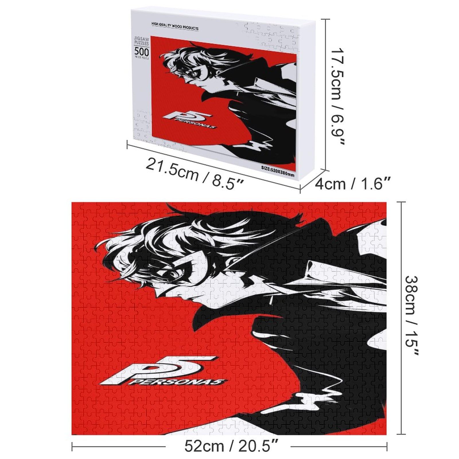 Amazon.co.jp: ペルソナ5ザロイヤル ャー ジグソーパズル 300/500/1000